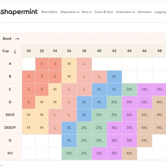 Shapermint Truekind® Supportive Comfort Wireless Shaping Bra Sz 4XL Chai - Picture 2 of 6